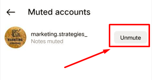 unmute instagram notes