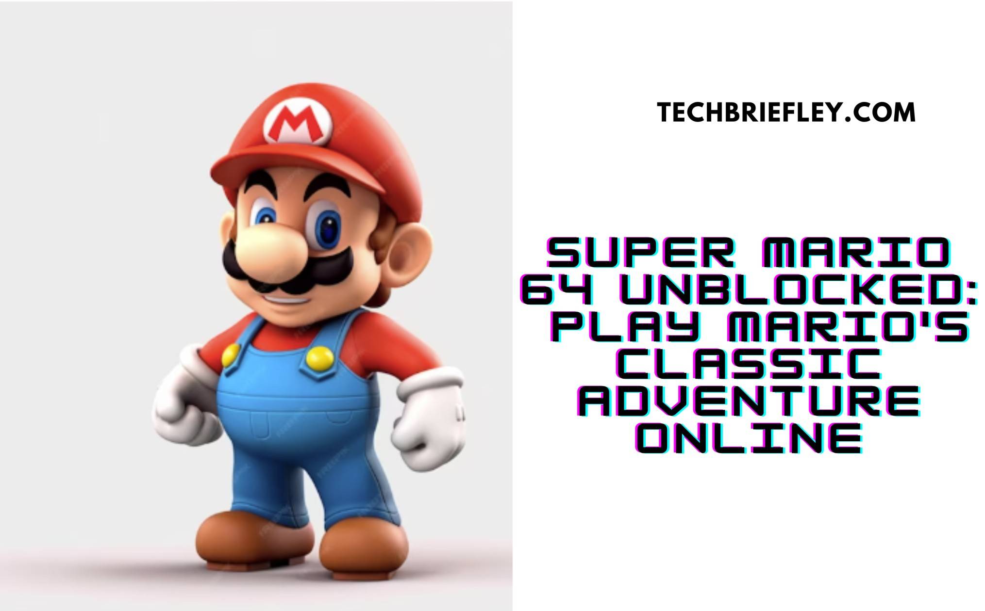 Super Mario 64 Unblocked: Play Mario's Classic Adventure Online